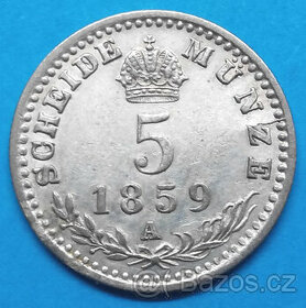 stříbrná mince Vídeň..