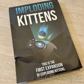 Prodám společenskou karetní hru Imploding Kittens