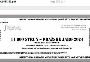 Pražské jaro - 11 000 strun