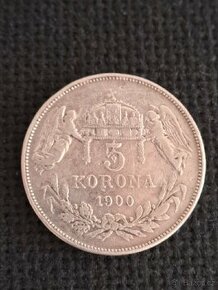 5 koruna 1900 KB FJI RU