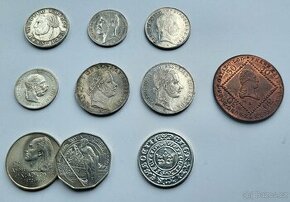 Soubor mincí - RU a DE - Krásné zachovalosti a vzácnější
