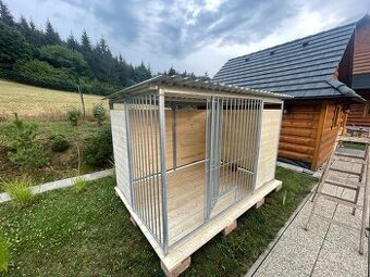 Nový kotec pro psa + bouda + doprava + podlaha