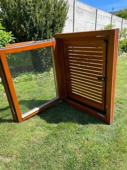 Prodám nepoužité Euro okno se stíněním 770x940 mm