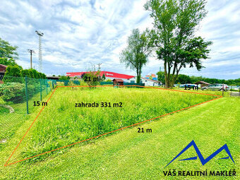 Prodej, zahrada, 331 m2, Bohumín - Skřečoň