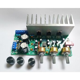 zesilovač TDA2050 + TDA2030 2.1 2x18W + 30W subwoofer