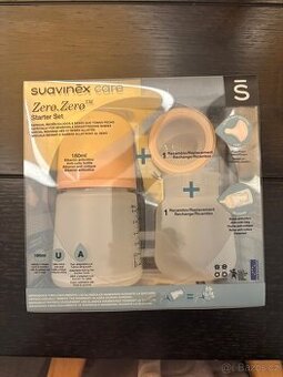 Suavinex ANTIKOLIKOVÁ LÁHVIČKA ZERO ZERO 180 ml A - SADA