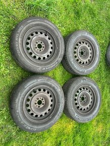 plechové disky 5x108 - letní pneu 215/65/15