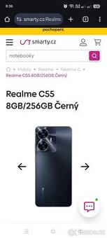 Realme C55 8GB/256GB Černý