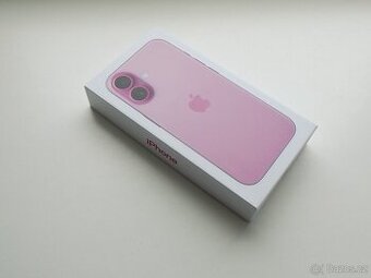 APPLE iPhone 16 128GB Pink - ZÁRUKA - NEPOUŽIT - 1