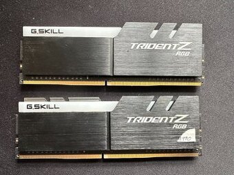 G.SKILL 16GB(2x8GB) KIT DDR4 3200MHz CL16 Trident Z RGB