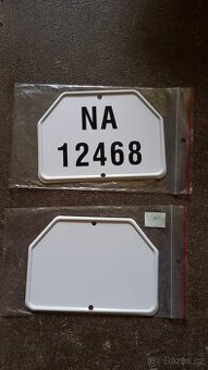 Okresní formát SPZ na motorku