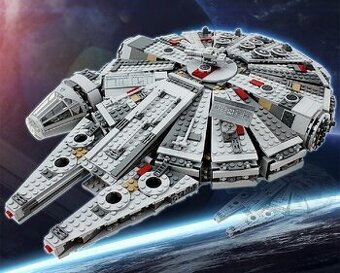 Stavebnice Star Wars- Falcon, kompatibilní s LEGO