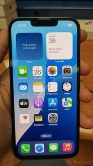 Apple iPhone 13 128GB Blue,100% funkční,bat87%,zár.12mes