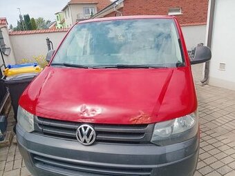 KOUPÍM KAPOTU VW T5.1 ČERVENÁ