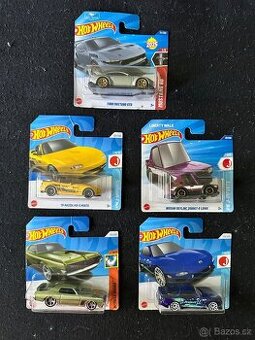 Hot wheels autíčka nove neotvorene 5 kusov (L)