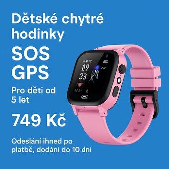 Smart hodinky pro děti- ideální pro školáka.