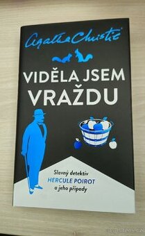 Kniha Viděla jsem vraždu- Agatha Christie