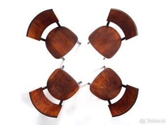 Jídelní židle BERNKOP, pevné, stabilní, 4 kusy.