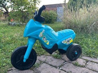 Odrážedlo Enduro tyrkysové modré