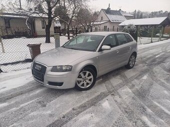 Krásná Audi A3 1.6 MPI 138345km Tempomat