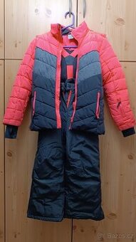 Dívčí zimní bunda + oteplováky