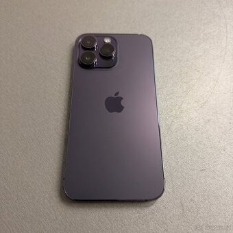 iPhone 14 Pro Max 256GB deep purple, 12 měsíců záruka