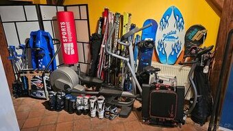 Lyže vč. vázání - různé druhy a délky + SNOWBOARD