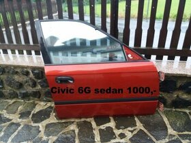 Honda Civic 6G sedan (Japonec) dveře