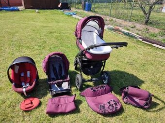 Kočárek Camarelo Dakota s autosedačkou Cybex