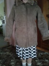 3/4 velurový kožíšek