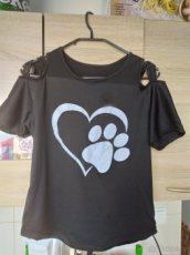 Dívčí či dámská tílka, košile, trika s dlouhým rukávem