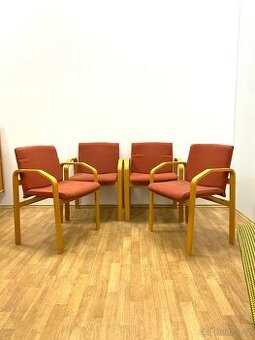 Retro židle s područkami TON 70. léta