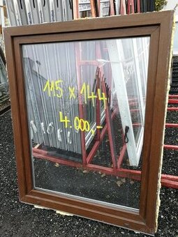 okno plastove pouzite