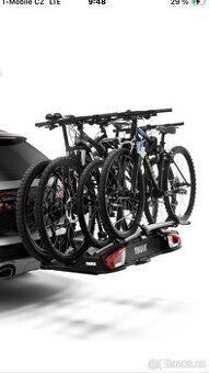 Nosič jízdních kol na tažné zařízeni Thule