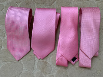Růžová kravata