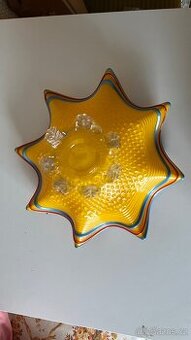 Skleněná retro mísa