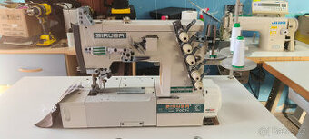 růmyslový coverlock Siruba F007E