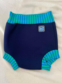 Plavky Happy Nappy - modrá laguna velikost M