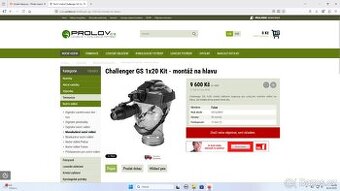 Noční vidění Challenger + přísvit PULSAR + príslušenství