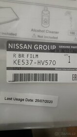 Ochranná folie NISSAN - 1
