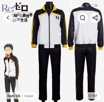 Cosplay Re:zero Natsuki Subaru