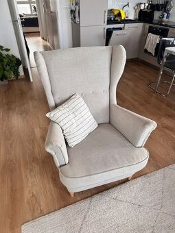 Křeslo ušák Ikea
