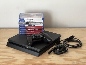 Sony PlayStation 4 – 500 GB + 7 her – TOP stav