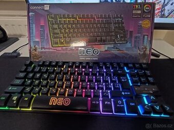 Herní klávesnice Connect IT Neo (CKB-3589-CS) černá