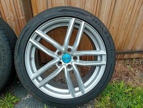 ALU 8x18, 5x108 ET 42 s letními pneu NOVÈ SLEVA
