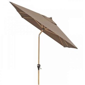 Zahradní slunečník Doppler ø 3,5m ALU WOOD - nový