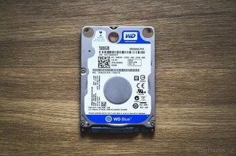 HDD WD Blue 500 GB 5400 ot. 2,5 "