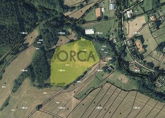 Prodej podílu 8242 m2 na pozemcích v k. ú. Křenov u Žacléře - 1
