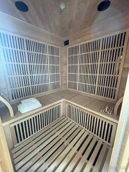 HEALTHLAND Infrasauna Deluxe 4005 Carbon rohová