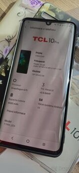 elegantní TCL 10Pro - jako nový, komplet balení, super foťák